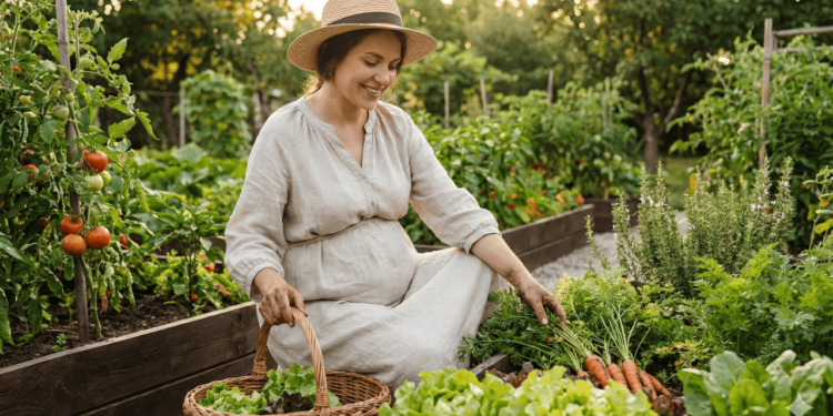 A jardinagem leve durante a gravidez envolve tarefas simples, como regar plantas, podar galhos finos, adubar vasos com cuidado e organizar pequenos canteiros