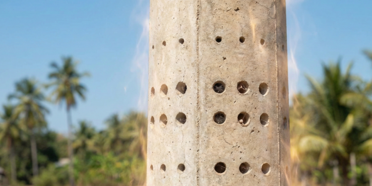 Poucos sabem para que servem os furos nos postes de rua