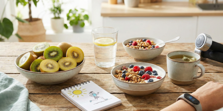 Consumo de kiwi e seus benefícios para energia e metabolismo