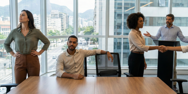 As quatro posturas corporais que líderes confiantes adotam, segundo a psicologia comportamental