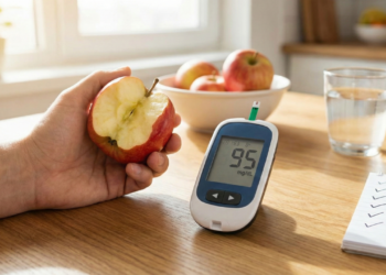 O que acontece com seus níveis de açúcar no sangue quando você come maçã todos os dias