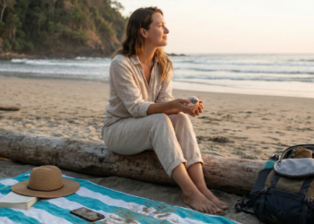 Como aprender a se desconectar do celular nas férias, segundo a psicologia da atenção