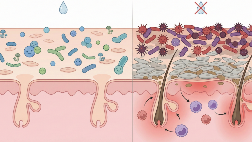 O que acontece com seu corpo quando você fica sem tomar banho