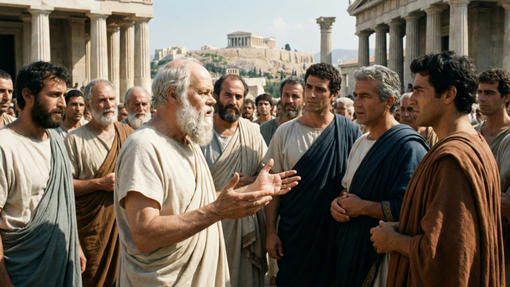 Por que Sócrates defendia que reconhecer a própria ignorância é o primeiro passo para a sabedoria