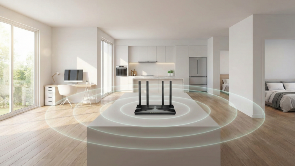 Poucos sabem qual é o melhor lugar para colocar o roteador para melhorar o sinal da internet