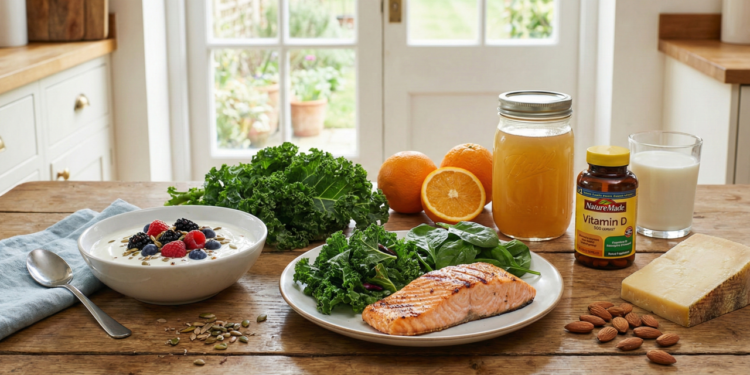 Os nutrientes que ajudam a proteger os ossos e articulações após os 50 anos