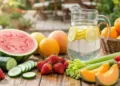 Os melhores alimentos ricos em água para manter o corpo hidratado ao longo do dia