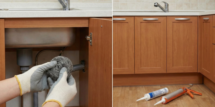 A forma mais segura de fechar entradas de ratos na cozinha sem quebrar paredes e sem veneno