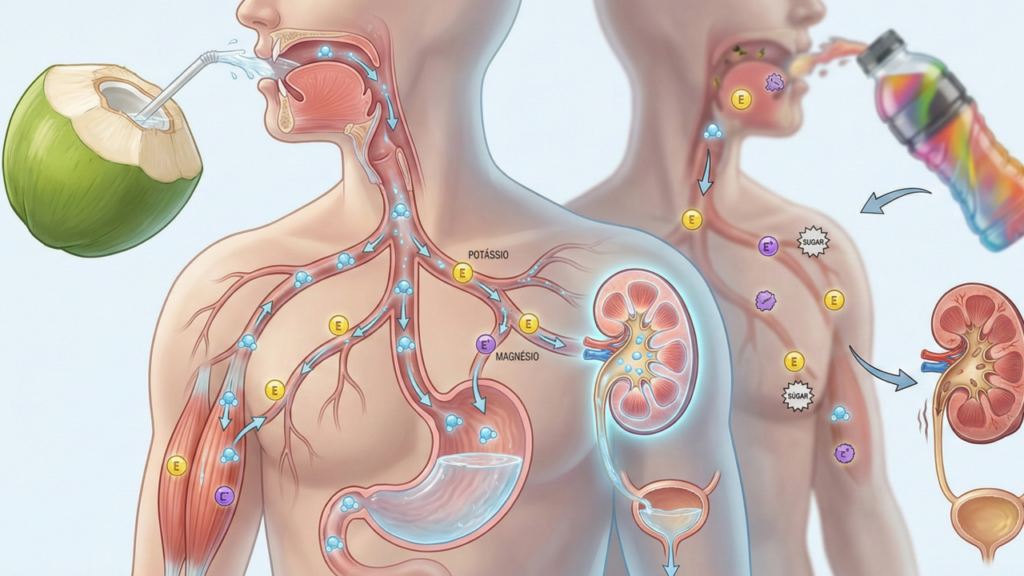 O poder nutricional do coco na hidratação, na pele e no equilíbrio do organismo