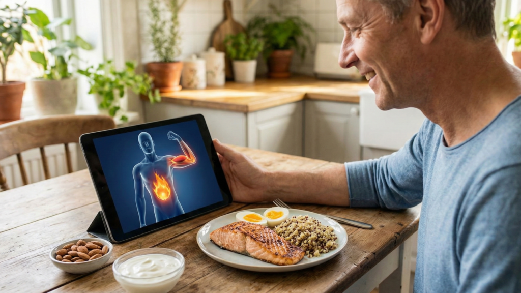 3 fontes de proteína que ajudam a controlar o peso após os 50 anos