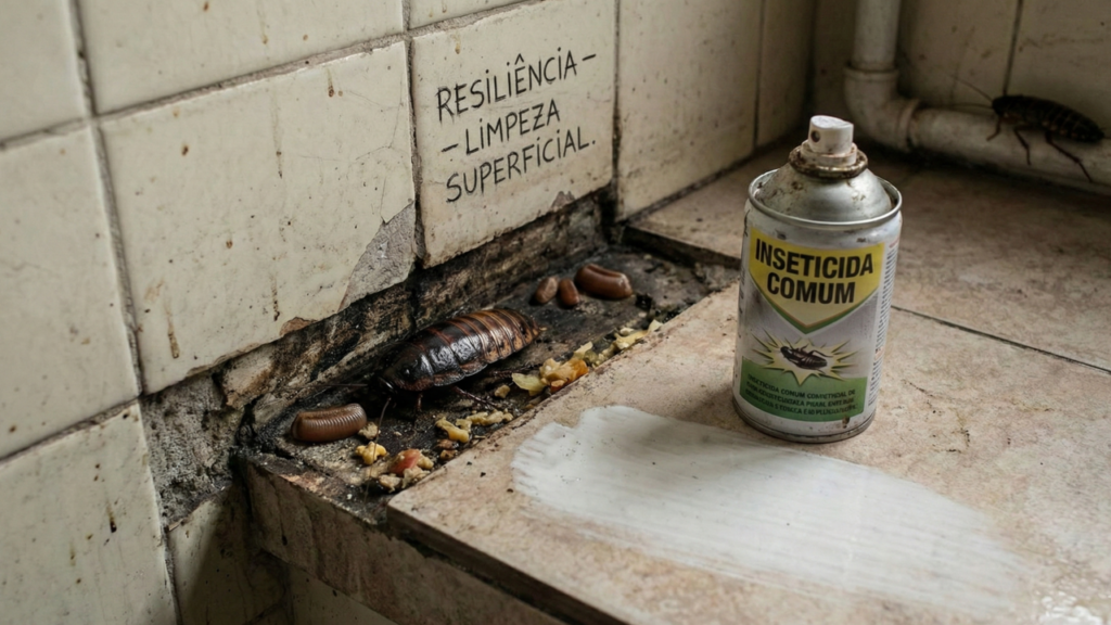 O que significa encontrar baratas com frequência dentro de casa, segundo especialistas