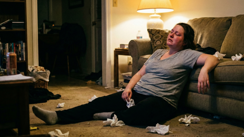 O que significa sentir um alívio intenso depois de finalmente chorar