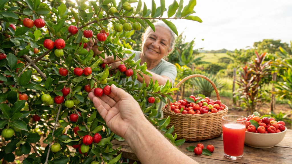 Pouca gente sabe, mas essa árvore vista como comum na rua produz frutos com alto teor de vitamina C