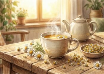 Camomila, valeriana ou passiflora: algumas xícaras por semana podem ser o calmante natural que seu sistema nervoso está pedindo.