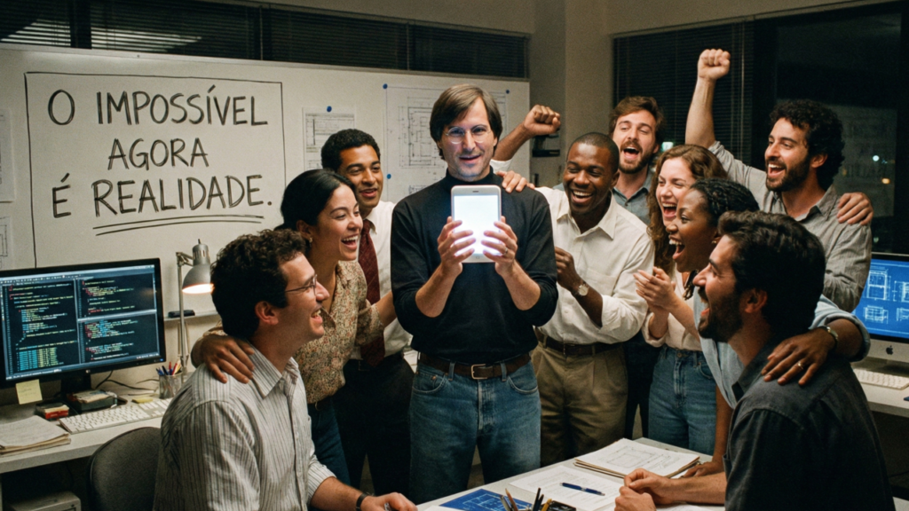 A frase com a qual Steve Jobs resumiu o que realmente diferencia pessoas comuns de inovadores