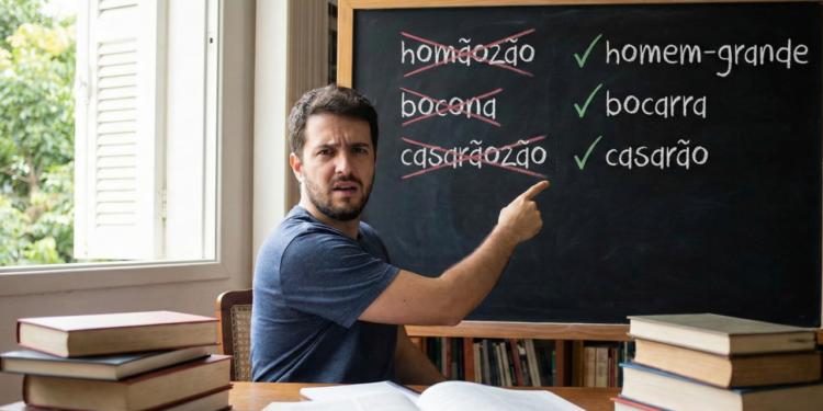 Palavras no aumentativo que você fala provavelmente errado e não sabia