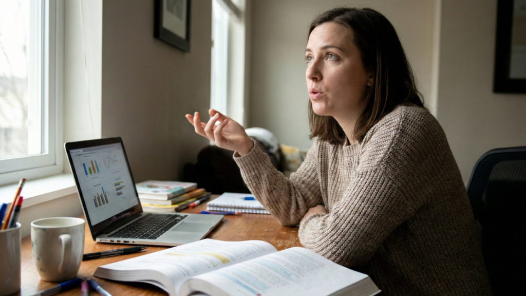 O que significa quando uma pessoa fala sozinha segundo a psicologia