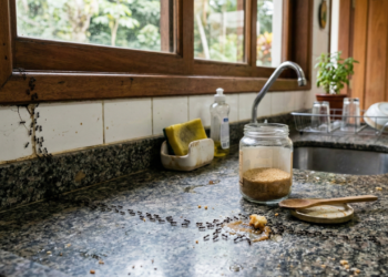 O significado de aparecerem formigas na cozinha segundo especialistas