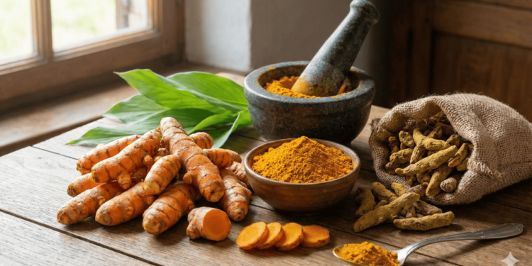 Quando se fala em propriedades curativas do açafrão-da-terra para inflamações articulares na terceira idade