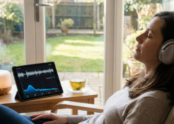A frequência sonora que ajuda o cérebro a relaxar naturalmente