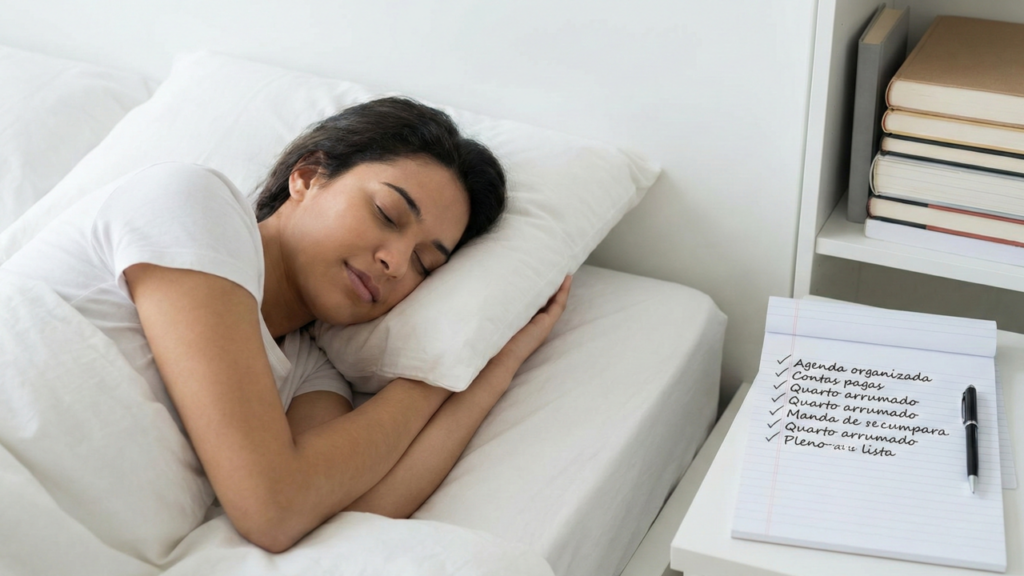 O que a psicologia diz sobre pessoas que organizam tudo antes de dormir