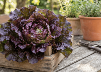 Essa folha roxa fácil de plantar dá mais cor ao prato e pode ajudar a deixar as noites mais leves