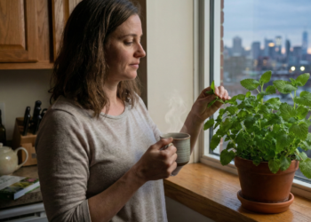 Pouca gente planta erva-cidreira verdadeira em casa, mas ela pode ajudar a reduzir a tensão do fim do dia
