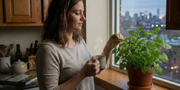 Pouca gente planta erva-cidreira verdadeira em casa, mas ela pode ajudar a reduzir a tensão do fim do dia