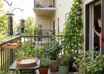 Poucos sabem o segredo natural para atrair pássaros silvestres para a varanda do apartamento