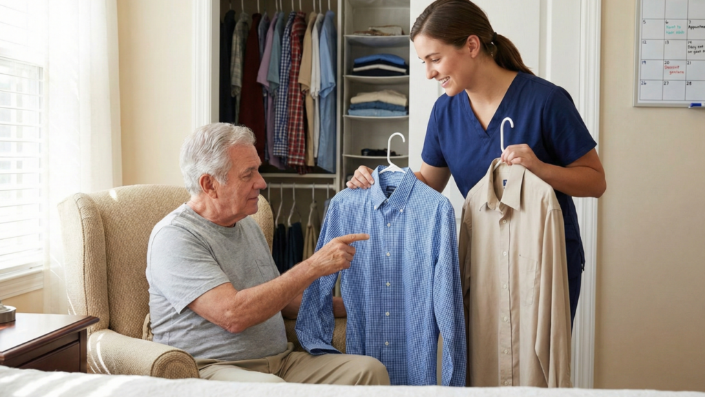 O principal sinal de problemas de memória pode surgir ao escolher a roupa pela manhã