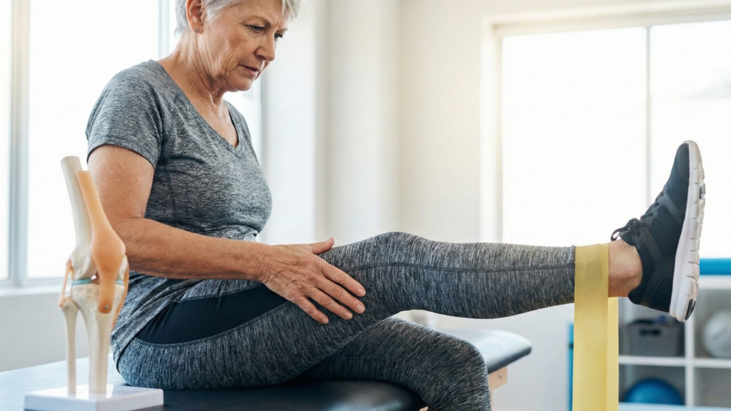 O único exercício que protege os joelhos que toda mulher acima dos 45 anos deveria dominar