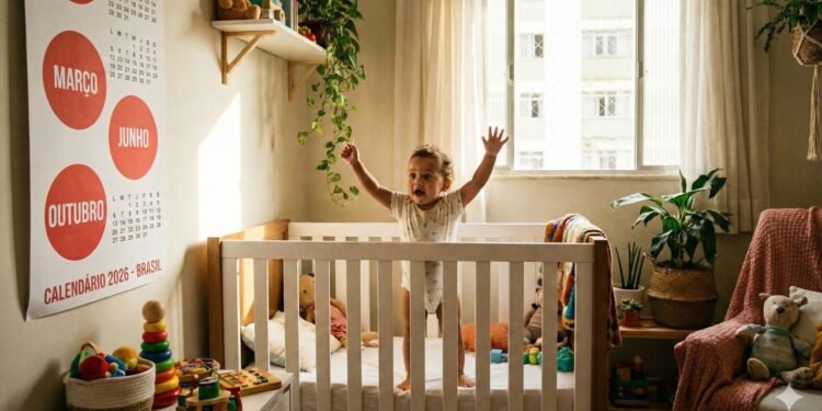 Bebês nascidos em março, junho e outubro tendem a apresentar temperamento mais ativo e cheio de energia desde os primeiros meses de vida, segundo pesquisadores.