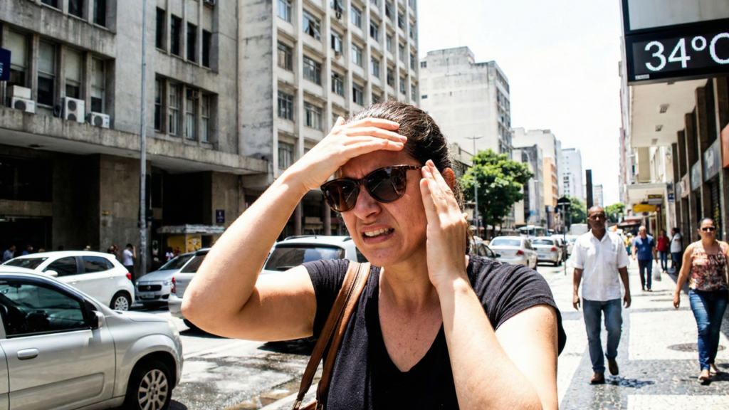 Poucos sabem por que sentimos dor de cabeça em dias muito quentes e como prevenir