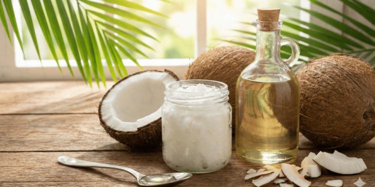 O caráter energético do óleo de coco está ligado principalmente aos triglicerídeos de cadeia média