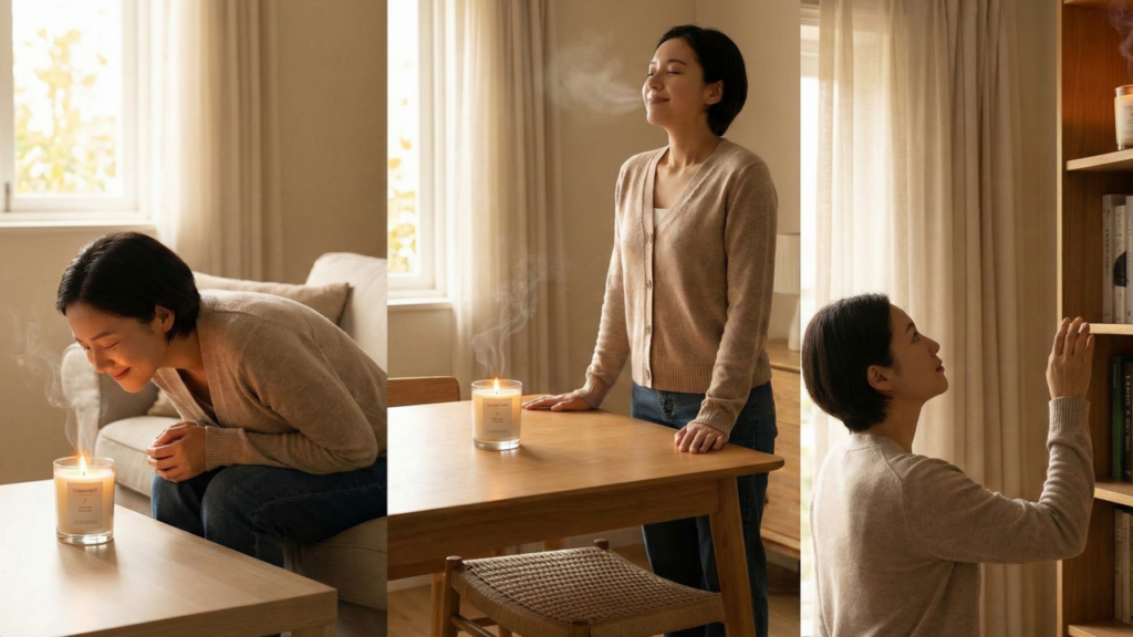 Poucos sabem qual é o melhor lugar para colocar velas aromáticas para perfumar melhor a casa