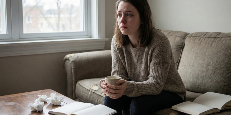 O que significa chorar sem saber exatamente o motivo