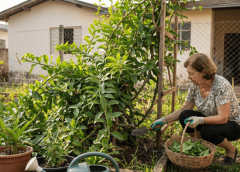 Pouca gente cultiva ora-pro-nóbis no quintal, mas essa folha é rica em proteína vegetal