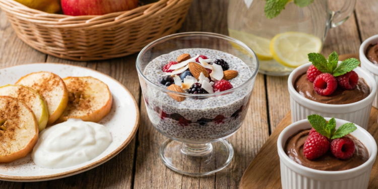 Sobremesas saudáveis baixas em calorias que ajudam a controlar o apetite e o açúcar diário