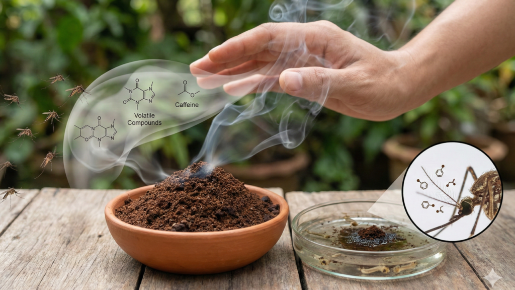 Como afastar mosquitos usando um ingrediente caseiro que sobra do café da manhã