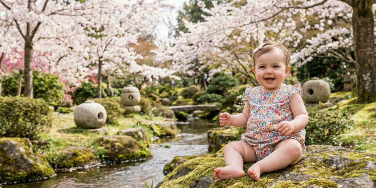 Ideias de nomes japoneses femininos inspirados na natureza
