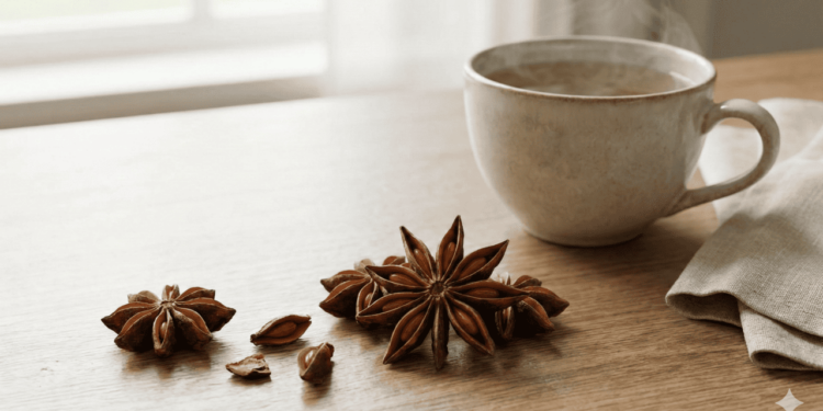 Quando se fala em anis-estrelado para cólica e estufamento, a explicação mais comum envolve compostos aromáticos, como o anetol