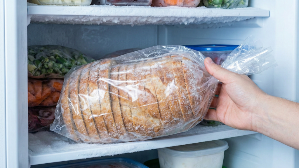 A única maneira de evitar que o pão mofe antes do tempo