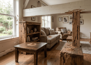 O que significa encontrar cupim nos móveis de casa?