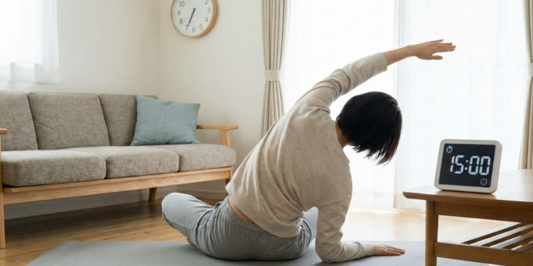 Quanto tempo você deve alongar todos os dias para prevenir dores na lombar