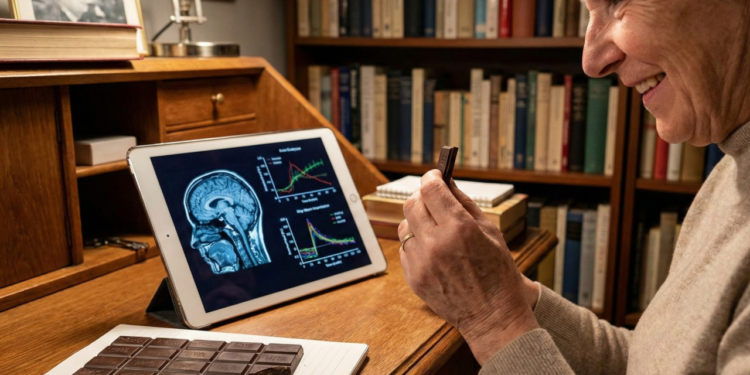 O efeito pouco conhecido do chocolate amargo na saúde do cérebro, segundo pesquisas recentes