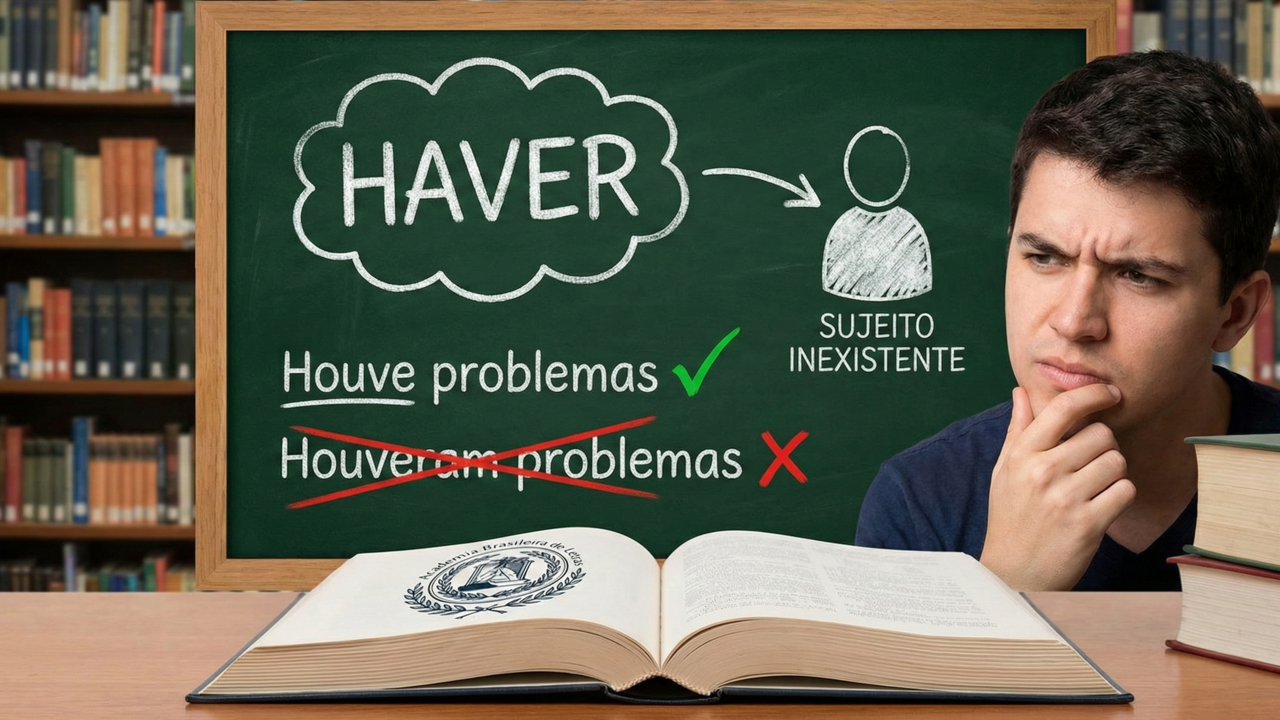 Poucas pessoas realmente sabem se o correto é “houveram problemas” ou ...