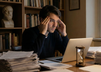 Como a filosofia interpreta a cultura da produtividade infinita e por que ela afeta sua saúde mental