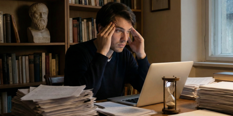 Como a filosofia interpreta a cultura da produtividade infinita e por que ela afeta sua saúde mental