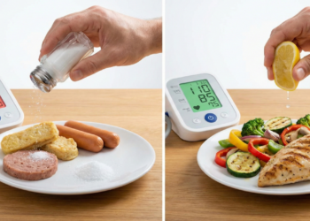 O que acontece com sua pressão arterial quando você reduz o consumo de sal no dia a dia