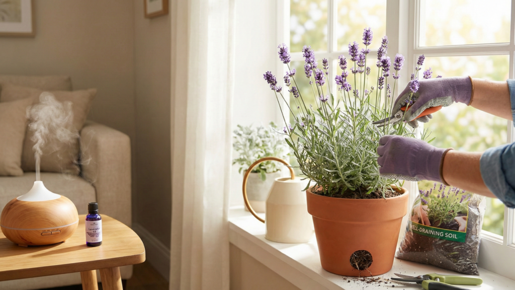 A planta medicinal que pode ajudar na ansiedade leve e ainda perfuma a casa naturalmente